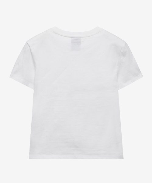 MIND BRIDGE WOMEN（マインドブリッジウーマン）の「[W][UNS]グラフィックスリムフィット半袖Tシャツ - 2カラー（Tシャツ/カットソー・レディース・ホワイト/ライトイエロー・55/66）」の7枚目の写真