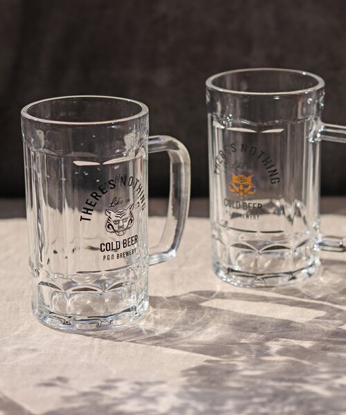 BIRTHDAY BAR(バースデイバー)の「【POST GENERAL】ビアーラバーマグ 2個セット コールドビアー(グラス/マグカップ/タンブラー・レディース・クリア・0)」の1枚目の写真