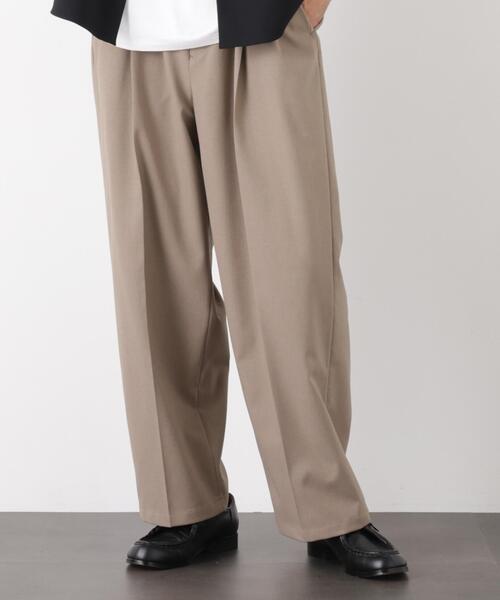 セール】｢OtoNANO｣ 大人のワイドパンツ Reflax(R) ドライオックス/吸水