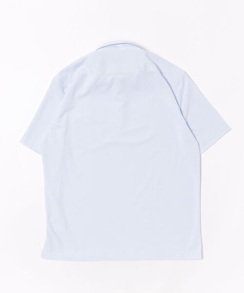 TOKYO SHIRTS(トウキョウシャツ)の「【通販限定】 ビズポロ ポロシャツ コンフォートドライ 半袖 メンズ(ポロシャツ・メンズ・サックスブルー・S/LL/M/L/XL)」の8枚目の写真