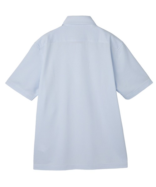 TOKYO SHIRTS(トウキョウシャツ)の「【通販限定】 ビズポロ ポロシャツ コンフォートドライ 半袖 メンズ(ポロシャツ・メンズ・サックスブルー・S/LL/M/L/XL)」の2枚目の写真