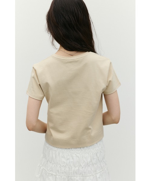 STYLEMIXER(スタイルミキサー)の「グラフィックロゴT(Tシャツ/カットソー・レディース・グレー/ライトベージュ/ホワイト・FREE)」の17枚目の写真