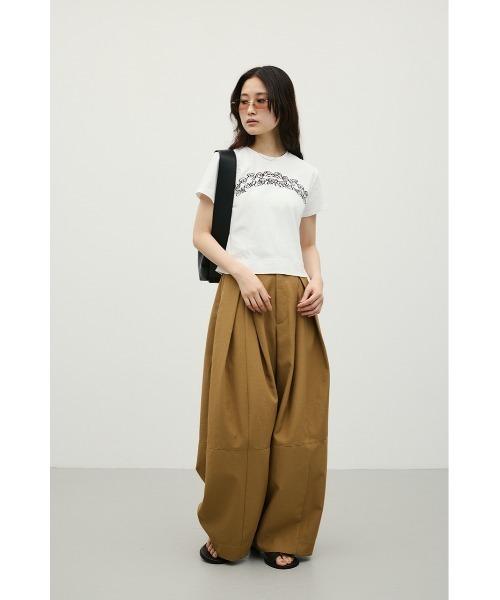 STYLEMIXER(スタイルミキサー)の「グラフィックロゴT(Tシャツ/カットソー・レディース・グレー/ライトベージュ/ホワイト・FREE)」の4枚目の写真