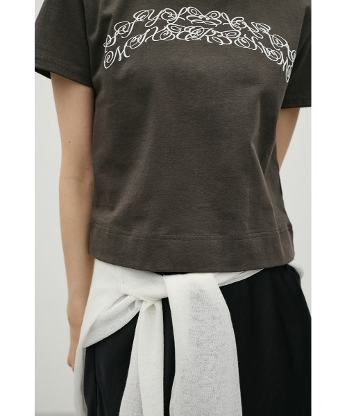 STYLEMIXER(スタイルミキサー)の「グラフィックロゴT(Tシャツ/カットソー・レディース・グレー/ライトベージュ/ホワイト・FREE)」の10枚目の写真