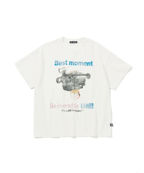 Little sunny bite(リトルサニーバイト)の「【RES】【little sunny bite】camera tee(Tシャツ/カットソー・レディース・ホワイト・SMALL/MEDIUM)」の1枚目の写真
