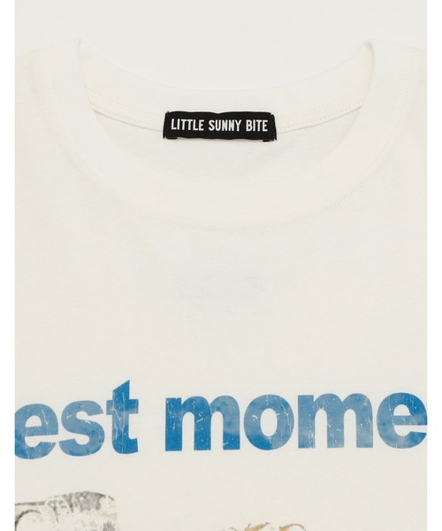 Little sunny bite(リトルサニーバイト)の「【RES】【little sunny bite】camera tee(Tシャツ/カットソー・レディース・ホワイト・SMALL/MEDIUM)」の3枚目の写真