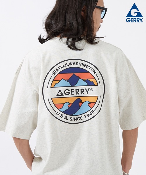 En serio TOKYO(エンソリオトーキョー)の「【GERRY】別注MT/WEVEサークル半袖Tシャツ 62-9217G-BJ(Tシャツ/カットソー・メンズ・ダークブルー/ホワイト/ブラック/オートミール/カーキ・SMALL/MEDIUM/LARGE/X-LARGE)」の3枚目の写真
