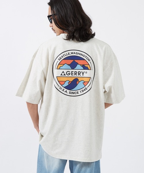 En serio TOKYO(エンソリオトーキョー)の「【GERRY】別注MT/WEVEサークル半袖Tシャツ 62-9217G-BJ(Tシャツ/カットソー・メンズ・ダークブルー/ホワイト/ブラック/オートミール/カーキ・SMALL/MEDIUM/LARGE/X-LARGE)」の12枚目の写真