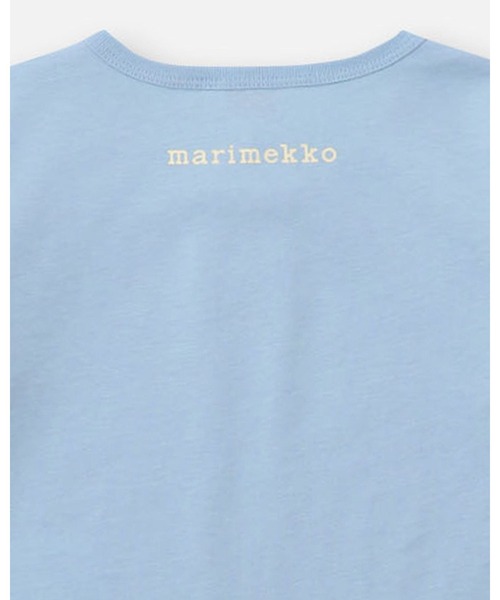 marimekko(マリメッコ)の「【Kids】Paja Unikko Logo Ii / shirt(Tシャツ/カットソー・キッズ・ライトブルー・104/92)」の4枚目の写真