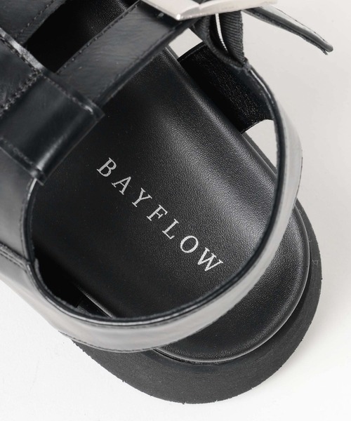 BAYFLOW（ベイフロー）の「カバードグルカサンダル（サンダル・レディース・ベージュ/ブラック・MEDIUM/LARGE）」の12枚目の写真