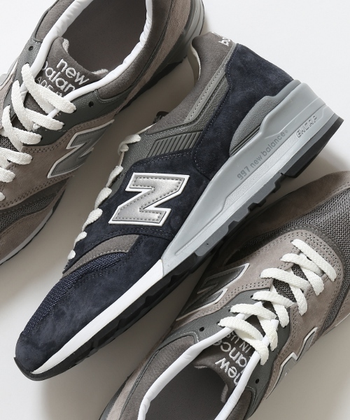 NEW BALANCE(ニューバランス)の「◇NEW BALANCE/ニューバランス: M997 (スニーカー・メンズ・ネイビー/グレー・26.5/28/26/27/25.5/27.5)」の2枚目の写真