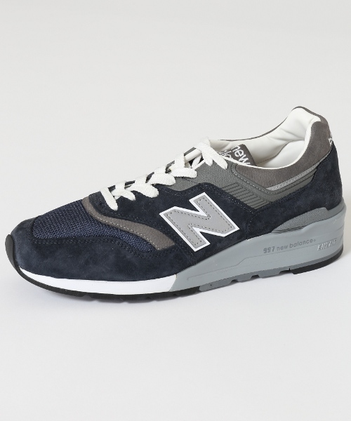 NEW BALANCE(ニューバランス)の「◇NEW BALANCE/ニューバランス: M997 (スニーカー・メンズ・ネイビー/グレー・26.5/28/26/27/25.5/27.5)」の3枚目の写真