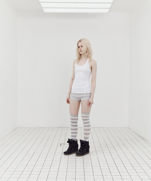 SETUP-EXE(セットアップイーエックスイー)の「BASIC HALTERNECK TOP / WHITE(Tシャツ/カットソー・レディース・その他・OS)」の3枚目の写真
