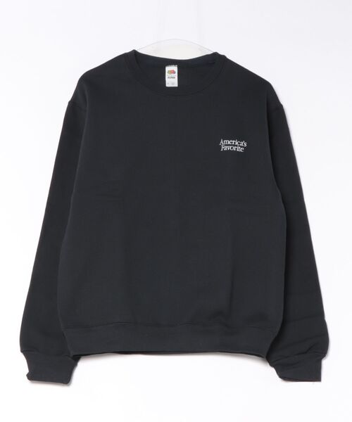 FRUIT OF THE LOOM（フルーツオブザルーム）の「2 POINT LOGO SWEAT(AMERICA S FAVORITE)（スウェット・メンズ・ブラック/ネイビー・S/XL/M）」の8枚目の写真