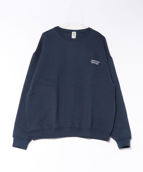 FRUIT OF THE LOOM（フルーツオブザルーム）の「2 POINT LOGO SWEAT(AMERICA S FAVORITE)（スウェット・メンズ・ブラック/ネイビー・S/XL/M）」の9枚目の写真