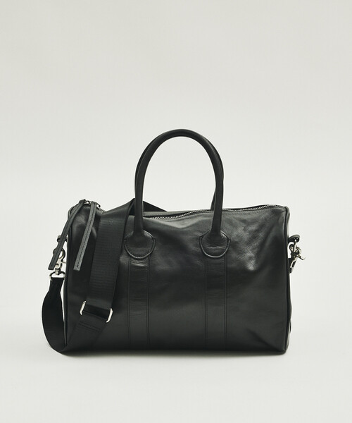 Firsthand(ファーストハンド)の「Firsthand/ファーストハンド 2way Boston Bag / 2ウェイ ボストン バッグ【限定展開】(ボストンバッグ・メンズ・ブラック・ONE SIZE)」の1枚目の写真