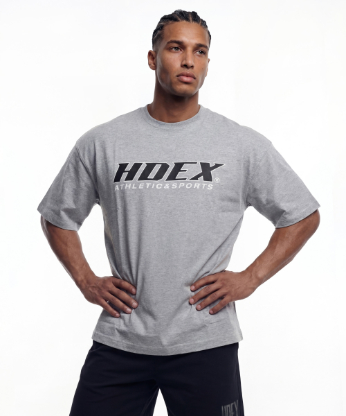 HDEX(エイチデックス)の「オリジンショートスリーブ (メランジェグレー)(Tシャツ/カットソー・メンズ・ライトグレー・2XL/X-LARGE/LARGE/MEDIUM)」の1枚目の写真