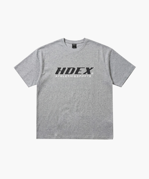 HDEX(エイチデックス)の「オリジンショートスリーブ (メランジェグレー)(Tシャツ/カットソー・メンズ・ライトグレー・2XL/X-LARGE/LARGE/MEDIUM)」の2枚目の写真