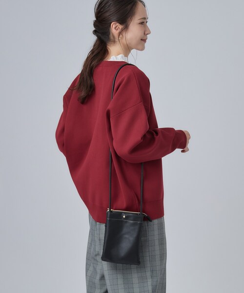 SHOO・LA・RUE(シューラルー)の「2層ミニショルダーバッグ(ショルダーバッグ・レディース・ブラック/ベージュ/オレンジ/ブルー・00)」の5枚目の写真