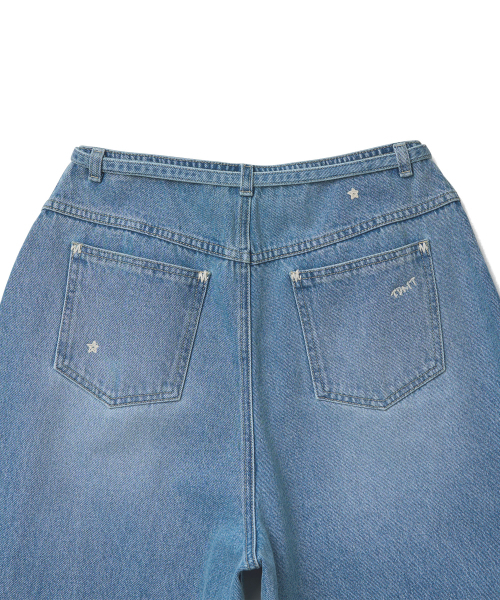 TTUDEMENT（トュードメント）の「EMBROIDERED DENIM PANTS_LIGHT BLUE（デニムパンツ・レディース・その他・SMALL/MEDIUM）」の7枚目の写真
