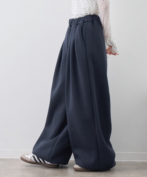 NOGLE(ノグル)の「【NOGLE/ノグル】ワイドスウェットパンツ(スウェットパンツ・レディース・ブラック/ヘザーグレー/ネイビー/チャコールグレー・M/S)」の13枚目の写真
