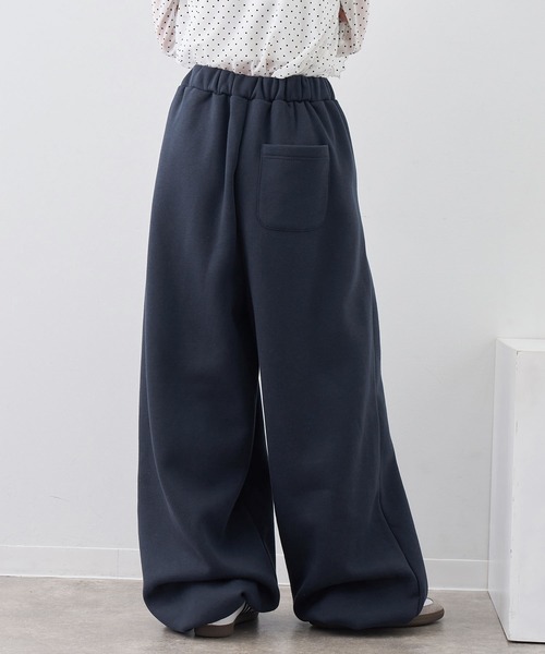 NOGLE(ノグル)の「【NOGLE/ノグル】ワイドスウェットパンツ(スウェットパンツ・レディース・ブラック/ヘザーグレー/ネイビー/チャコールグレー・M/S)」の16枚目の写真