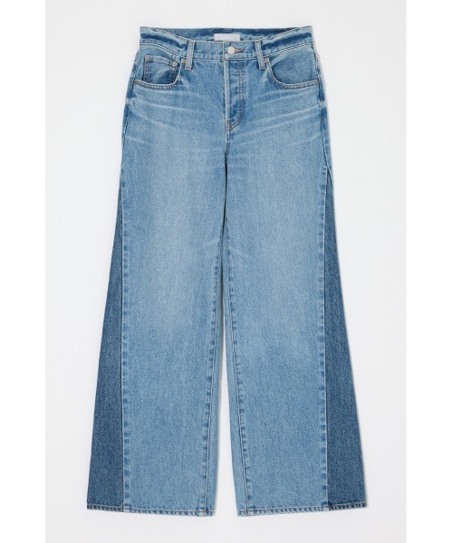 MOUSSY(マウジー)の「【26年AW新作】TWISTED WIDE STRAIGHT(デニムパンツ・レディース・ブルー/ダークブルー・1/2/0)」の8枚目の写真