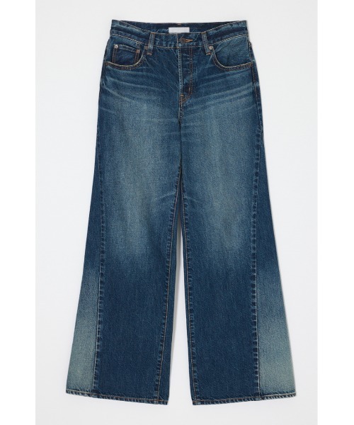 MOUSSY(マウジー)の「【26年AW新作】TWISTED WIDE STRAIGHT(デニムパンツ・レディース・ブルー/ダークブルー・1/2/0)」の22枚目の写真