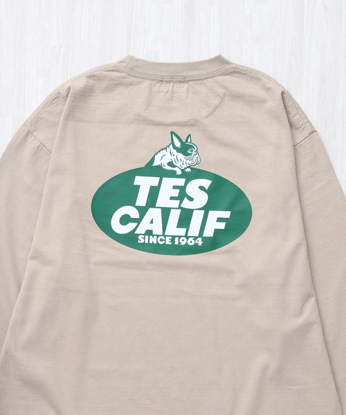 The Endless Summer（エンドレスサマー）の「TES TEAM LOGO PT LONG SLEEVE T-SHIRT / ロンT（Tシャツ/カットソー・メンズ・ホワイト/グレー/ブラック/ベージュ・LARGE/X-LARGE/XX-LARGE/MEDIUM/SMALL）」の7枚目の写真