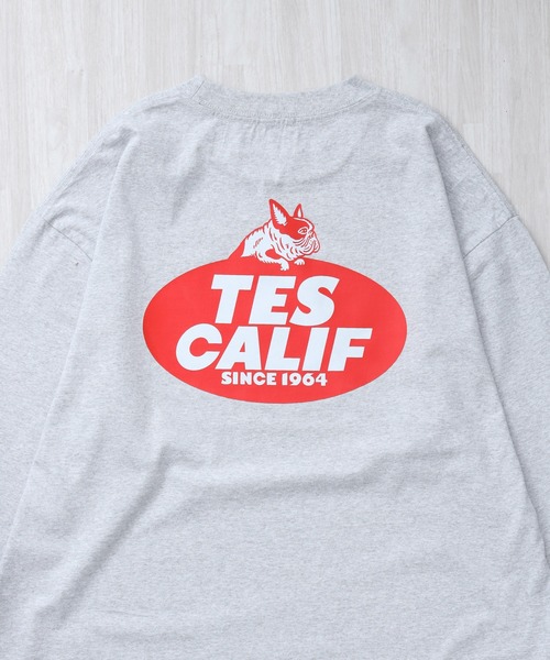 The Endless Summer（エンドレスサマー）の「TES TEAM LOGO PT LONG SLEEVE T-SHIRT / ロンT（Tシャツ/カットソー・メンズ・ホワイト/グレー/ブラック/ベージュ・LARGE/X-LARGE/XX-LARGE/MEDIUM/SMALL）」の12枚目の写真