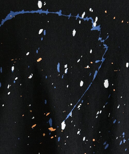 ear PAPILLONNER(イアパピヨネ)の「ペイントロングTシャツ【SUM1 STYLE】(Tシャツ/カットソー・レディース・ブラック/ベージュ/ブラウン/ブラック系その他/ブラウン系その他・FREE)」の14枚目の写真