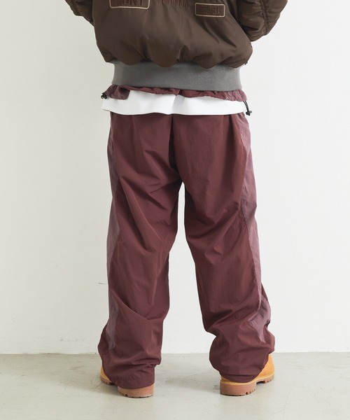 XLARGE(エクストララージ)の「NYLON PANELED PANTS(その他パンツ・メンズ・ブラック/ネイビー/バーガンディー・S/M/L/XL)」の9枚目の写真