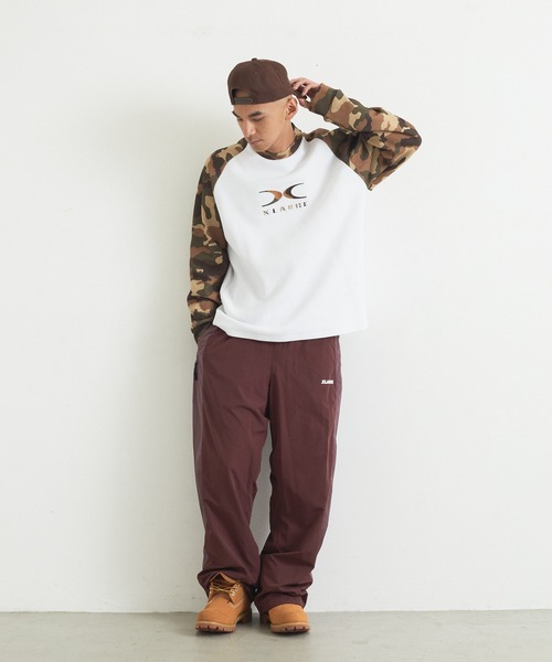 XLARGE(エクストララージ)の「NYLON PANELED PANTS(その他パンツ・メンズ・ブラック/ネイビー/バーガンディー・S/M/L/XL)」の11枚目の写真
