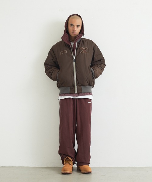 XLARGE(エクストララージ)の「NYLON PANELED PANTS(その他パンツ・メンズ・ブラック/ネイビー/バーガンディー・S/M/L/XL)」の13枚目の写真