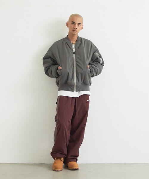 XLARGE(エクストララージ)の「NYLON PANELED PANTS(その他パンツ・メンズ・ブラック/ネイビー/バーガンディー・S/M/L/XL)」の14枚目の写真