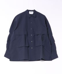 【MAISON CLUB】Relaxed Nylon Fatigue Jacket / リラックスナイロンファティーグジャケット SNF