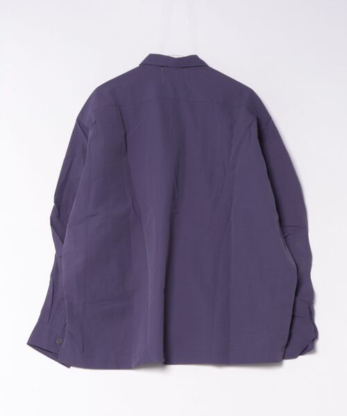 MILITARY（ミリタリー）の「【MAISON CLUB】Relaxed Nylon Fatigue Jacket / リラックスナイロンファティーグジャケット SNF（その他アウター・メンズ・ベージュ/ネイビー/パープル・L/M）」の4枚目の写真