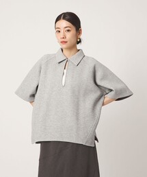 ＜CITEN＞スキッパートップ 5ブソデ
