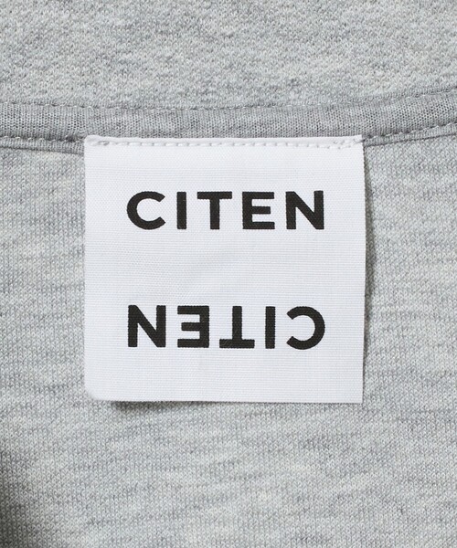 CITEN(シテン)の「<CITEN>スキッパートップ 5ブソデ(Tシャツ/カットソー・レディース・ライトグレー/ナチュラル・FREE)」の16枚目の写真