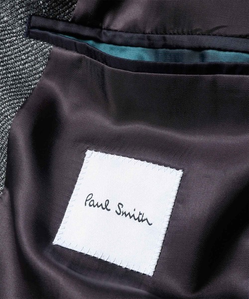 Paul Smith(ポールスミス)の「ネップツイル シングル2Bジャケット / 263172 2339(テーラードジャケット・メンズ・ブラウン/ダークグレー・LARGE/L2/SMALL/MEDIUM/X-LARGE)」の9枚目の写真