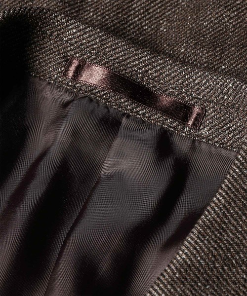 Paul Smith(ポールスミス)の「ネップツイル シングル2Bジャケット / 263172 2339(テーラードジャケット・メンズ・ブラウン/ダークグレー・LARGE/L2/SMALL/MEDIUM/X-LARGE)」の13枚目の写真