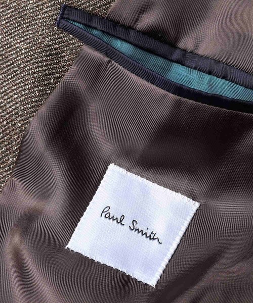 Paul Smith(ポールスミス)の「ネップツイル シングル2Bジャケット / 263172 2339(テーラードジャケット・メンズ・ブラウン/ダークグレー・LARGE/L2/SMALL/MEDIUM/X-LARGE)」の16枚目の写真