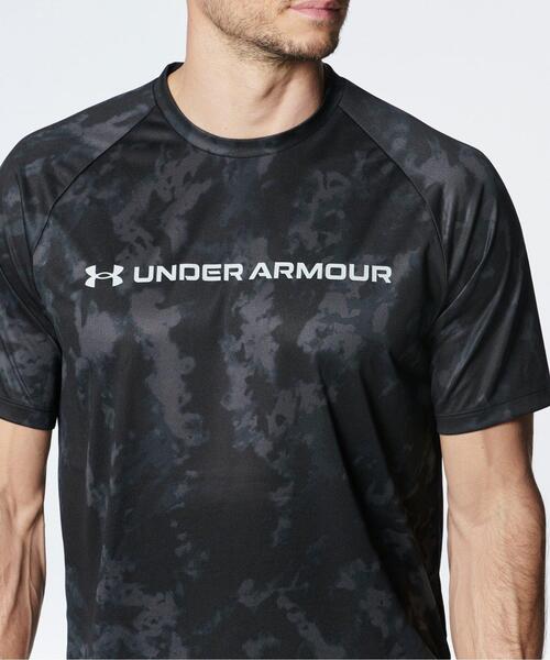 UNDER ARMOUR（アンダーアーマー）の「UAテック ABCカモ ショートスリーブTシャツ（トレーニング/メンズ）（Tシャツ/カットソー・メンズ・ブラック・XL/L/S/3XL/M/2XL）」の8枚目の写真