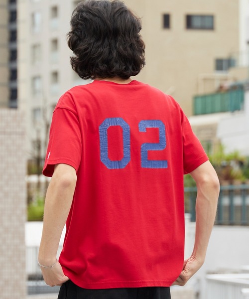 Russell Athletic(ラッセルアスレティック)の「RUSSELL ATHLETIC / ラッセルアスレティック VTG Cotton/Rayon Numbering T Tシャツ 2026年 夏 夏服(Tシャツ/カットソー・メンズ・レッド・L/M)」の5枚目の写真