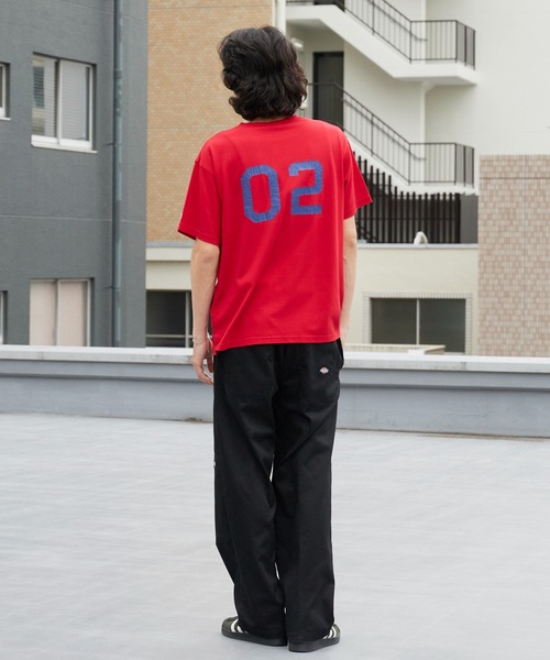 Russell Athletic(ラッセルアスレティック)の「RUSSELL ATHLETIC / ラッセルアスレティック VTG Cotton/Rayon Numbering T Tシャツ 2026年 夏 夏服(Tシャツ/カットソー・メンズ・レッド・L/M)」の9枚目の写真