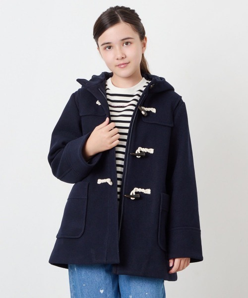 スクールダッフルコート（ダッフルコート）｜pom ponette junior