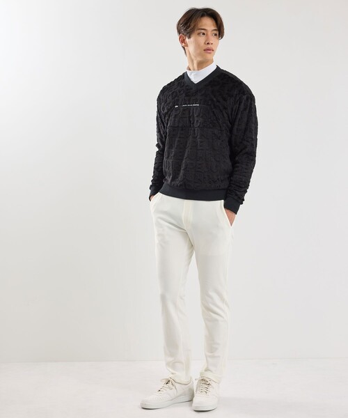 JUN&ROPE'(ジュンアンドロペ)の「ボディシェルキューダス ベーシックパンツ/撥水・UV・遮熱(スラックス・メンズ・ブラック/ホワイト・M/XL/L)」の14枚目の写真