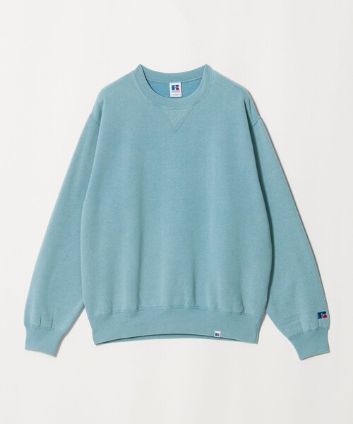 Russell Athletic(ラッセルアスレティック)の「<RUSSELL ATHLETIC × BEAUTY&YOUTH>フェード クルーネック スウェット(スウェット・メンズ・ブラック/ライトブルー・L/XL/M)」の2枚目の写真