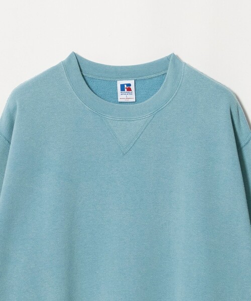 Russell Athletic(ラッセルアスレティック)の「<RUSSELL ATHLETIC × BEAUTY&YOUTH>フェード クルーネック スウェット(スウェット・メンズ・ブラック/ライトブルー・L/XL/M)」の13枚目の写真