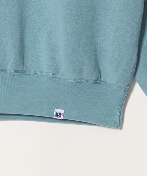 Russell Athletic(ラッセルアスレティック)の「<RUSSELL ATHLETIC × BEAUTY&YOUTH>フェード クルーネック スウェット(スウェット・メンズ・ブラック/ライトブルー・L/XL/M)」の3枚目の写真